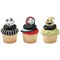 The Nightmare Before Christmas Jack, Sally, and Oogie Boogie Cupcake Rings, 12ct